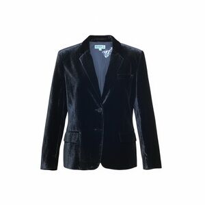 Cavender’s Rockin C Black velvet Women's Single Breasted blazer. Size XL